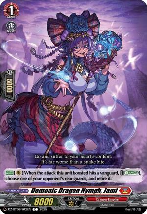 Demonic Dragon Nymph, Jami (DZ-BT08/072EN) - DZ-BT08: Knights 0f Rebirth