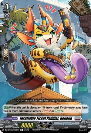 Vendor of Avarice, Bellino (DZ-BT08/090EN) - DZ-BT08: Knights 0f Rebirth