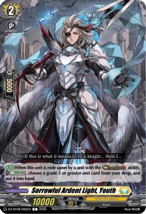 Sorrowful Ardent Light, Youth (DZ-BT08/092EN) - DZ-BT08: Knights 0f Rebirth
