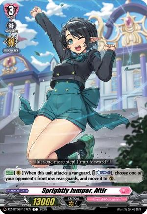 Sprightly Jumper, Aftir (DZ-BT08/107EN) - DZ-BT08: Knights 0f Rebirth