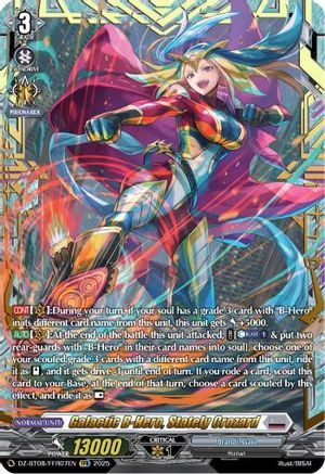 Galatic B-Hero, Stately Crozard (FFR) (DZ-BT08/FFR07EN) - DZ-BT08: Knights 0f Rebirth