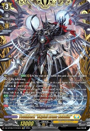 Youthberk "Skyfall Arms: Rebuild" (FFR) (DZ-BT08/FFR10EN) - DZ-BT08: Knights 0f Rebirth