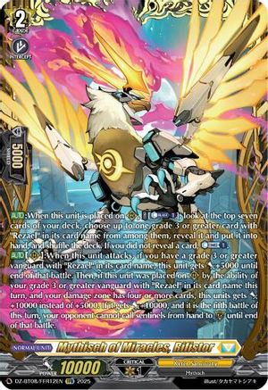 Mythisch of Miracles, Rifistor (FFR) (DZ-BT08/FFR12EN) - DZ-BT08: Knights 0f Rebirth