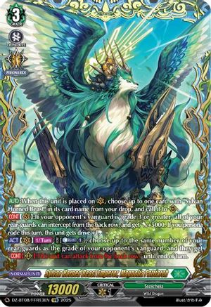 Sylvan Horned Beast Emperor, Magnolia Patriach (FFR) (DZ-BT08/FFR13EN) - DZ-BT08: Knights 0f Rebirth