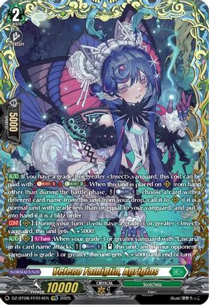 Veleno Famiglia, Agrigias (FFR) (DZ-BT08/FFR14EN) - DZ-BT08: Knights 0f Rebirth