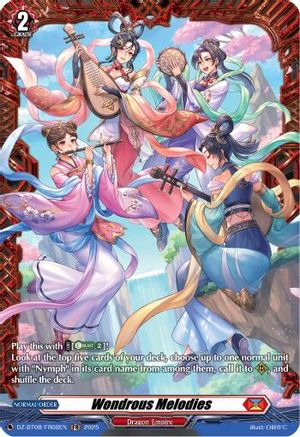 Wonderous Melodies (FR) (DZ-BT08/FR08EN) - DZ-BT08: Knights 0f Rebirth