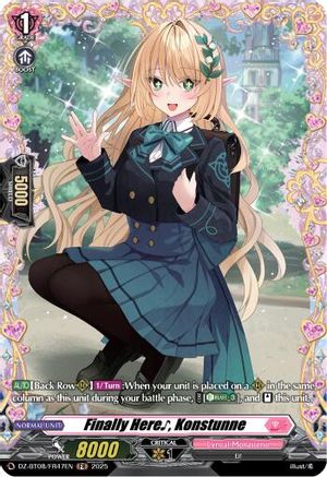 It's Finally Here~, Konstunne (FR) (DZ-BT08/FR47EN) - DZ-BT08: Knights 0f Rebirth