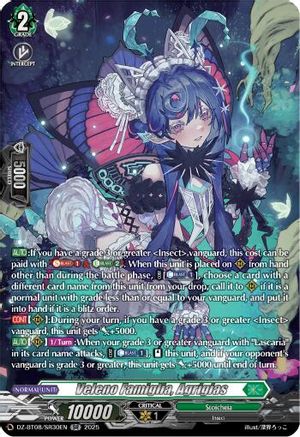 Veleno Famiglia, Agrigias (SR) (DZ-BT08/SR30EN) - DZ-BT08: Knights 0f Rebirth