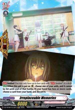 Irreplaceable Memories (DZ-BT08/EX16EN) - DZ-BT08: Knights 0f Rebirth