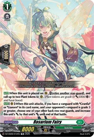 Rosarium Fairy (DZ-SS06/012EN) - DZ-SS06: Master Deckset -Urara Haneyama-