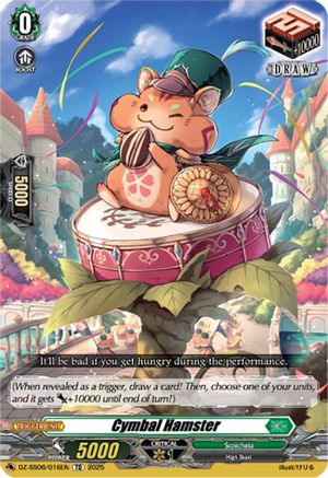Cymbal Hamster (DZ-SS06/016EN) - DZ-SS06: Master Deckset -Urara Haneyama-