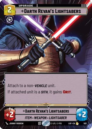 Darth Revan's Lightsabers (Hyperspace) (502) - Legends of the Force