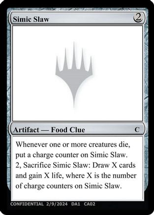 Simic Slaw (-) - Un-Known Event Playtest Cards