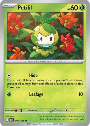 Petilil 006/086 SV Black Bolt - Common