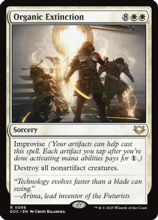 Organic Extinction (EOC-066) - Commander: Edge of Eternities