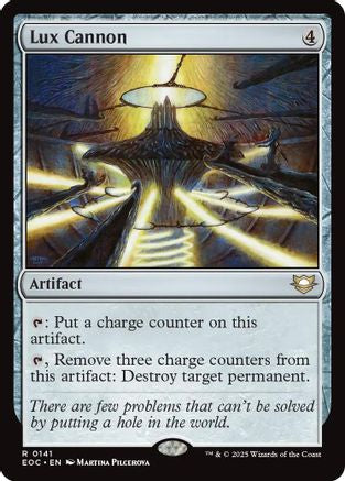 Lux Cannon (EOC-141) - Commander: Edge of Eternities
