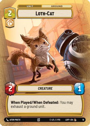 Loth-Cat (18) - Legends of the Force Weekly Play Promos