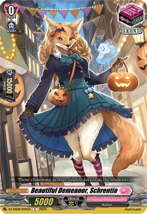 Beautiful Demeanor, Schrentia (DZ-SS08/056EN) - DZ-SS08: Festival Booster 2025