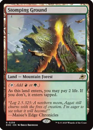 Stomping Ground (PPEOE-258) - Promo Pack: Edge of Eternities Foil