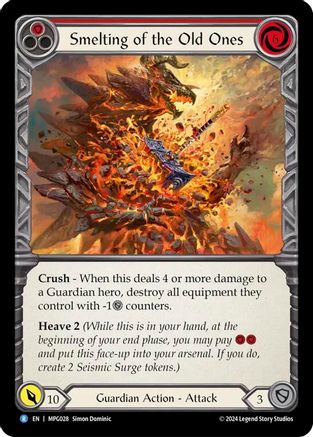 Smelting of the Old Ones (MPG028) - Mastery Pack Guardian Rainbow Foil