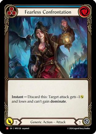 Fearless Confrontation (MPG128) - Mastery Pack Guardian Rainbow Foil