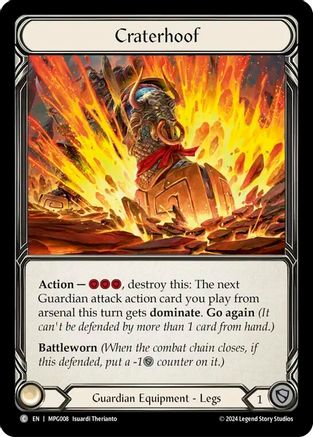 Craterhoof (BVO008) - Mastery Pack Guardian Cold Foil