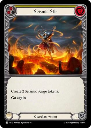 Seismic Stir (Yellow) (MPG095) - Mastery Pack Guardian