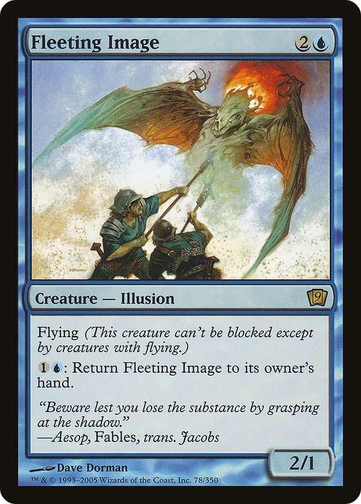 Fleeting Image (9ED-078) - 9th Edition Foil