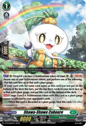 Shawa-Shawa Caboure (D-PR/884EN) - D Promo Cards