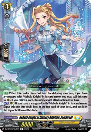Nebula Knight of Illusory Addition, Fomalroot (DZ-BT09/058EN) - DZ-BT09: Super Brave Detonation