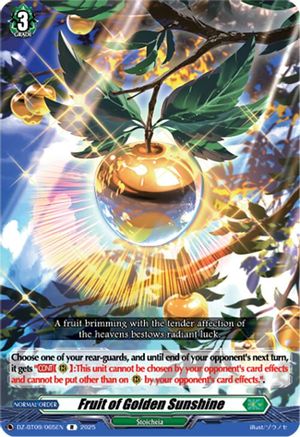 Fruit of Golden Sunshine (DZ-BT09/065EN) - DZ-BT09: Super Brave Detonation