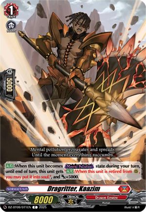 Dragritter, Kaazim (DZ-BT09/071EN) - DZ-BT09: Super Brave Detonation