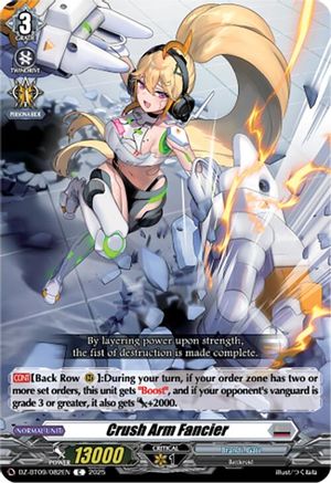 Crush Arm Fancier (DZ-BT09/082EN) - DZ-BT09: Super Brave Detonation