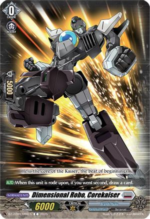 Dimensional Robo, Corekaiser (DZ-BT09/088EN) - DZ-BT09: Super Brave Detonation