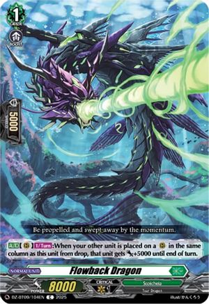 Flowback Dragon (DZ-BT09/104EN) - DZ-BT09: Super Brave Detonation