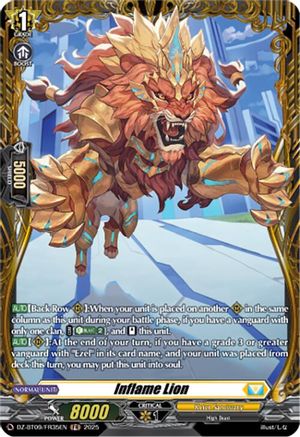 Inflame Lion (FR) (DZ-BT09/FR35EN) - DZ-BT09: Super Brave Detonation