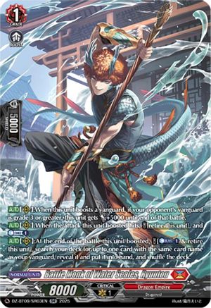 Battle Monk of Water Scales, Ryuutou (SR) (DZ-BT09/SR03EN) - DZ-BT09: Super Brave Detonation