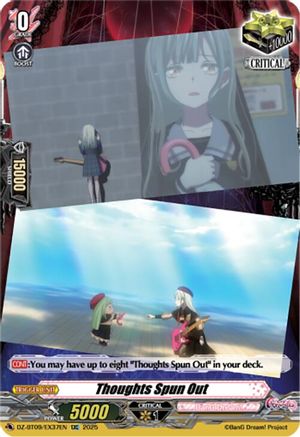 Thoughts Spun Out (EXC) (DZ-BT09/EX37EN) (DZ-BT09/EX37EN) - DZ-BT09: Super Brave Detonation