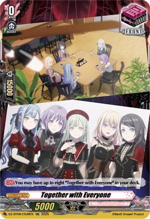 Together with Everyone (EXC) (DZ-BT09/EX39EN) (DZ-BT09/EX39EN) - DZ-BT09: Super Brave Detonation