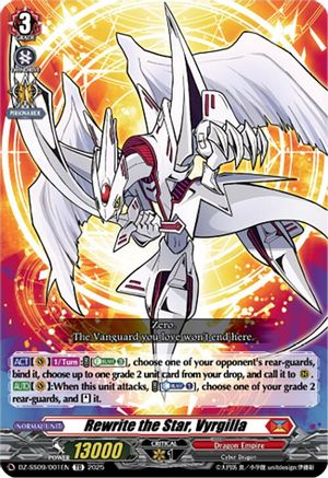 Rewrite the Star, Vyrgilla (DZ-SS09/001EN) - DZ-SS09: Zero Tendo Start Deck