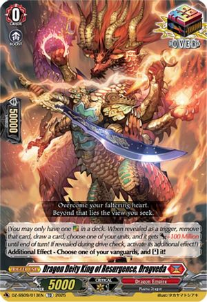 Dragon Deity King of Resurgence, Dragveda (DZ-SS09/013EN) - DZ-SS09: Zero Tendo Start Deck