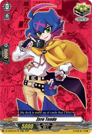 Zero Tendo (DZ-SS09/021EN) - DZ-SS09: Zero Tendo Start Deck