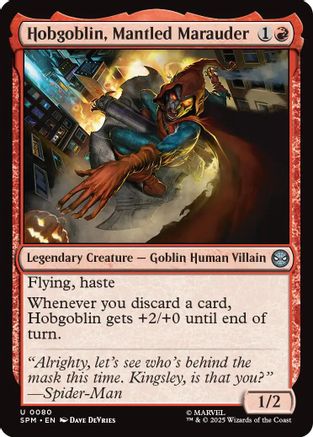 Hobgoblin, Mantled Marauder (SPM-080) - Marvel's Spider-Man