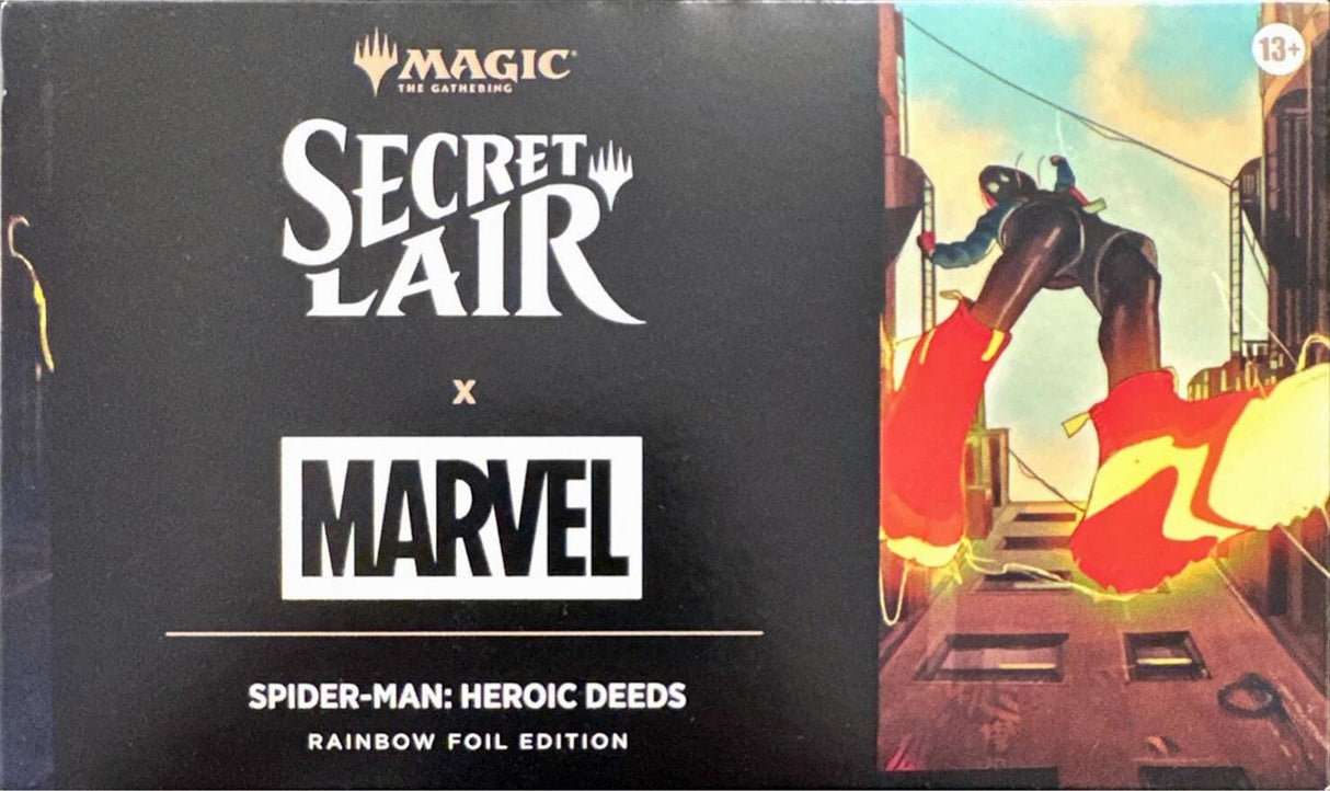 Secret Lair Drop: Secret Lair x Marvel's Spider-Man: Heroic Deeds - Rainbow Foil Edition