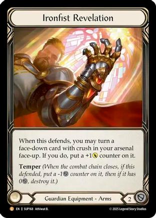 Ironfist Revelation (SUP168) - Super Slam Rainbow Foil