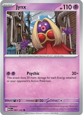 Jynx 057/132 ME01 Mega Evolution - Common