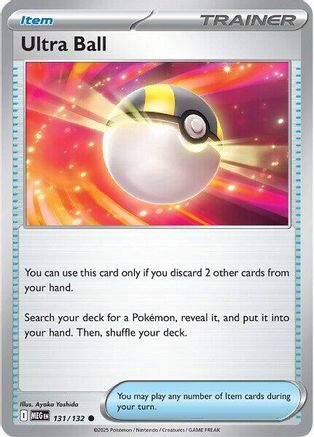 Ultra Ball 131/132 ME01 Mega Evolution - Common