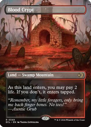 Blood Crypt (Borderless) (ECL-349) - Lorwyn Eclipsed