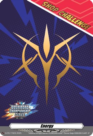 Energy (D-PR/770EN) (D-PR/770EN) - D Promo Cards