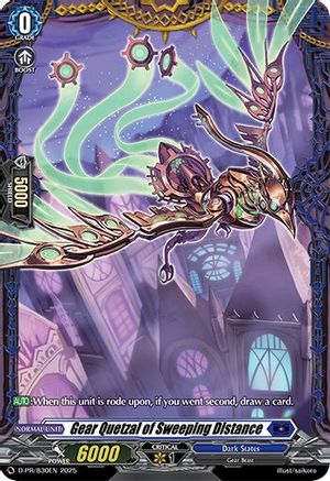 Gear Quetzal of Sweeping Distance (D-PR/830EN) - D Promo Cards